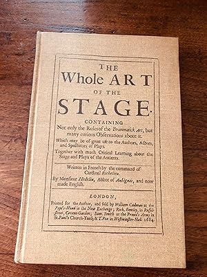 Image du vendeur pour The Whole Art of the Stage mis en vente par Cream Petal Goods