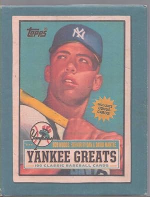 Seller image for YANKEE GREATS 100 Classic Baseball Cards for sale by The Avocado Pit