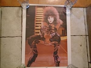 Rare Kiss Tour Peter Criss Poster 17.5 x 23 Mint