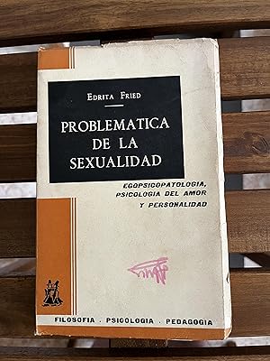 Imagen del vendedor de Problemtica de la sexualidad a la venta por Soleado Book Dealers