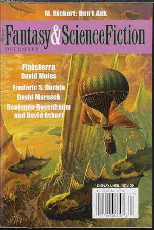 Imagen del vendedor de The Magazine of FANTASY AND SCIENCE FICTION (F&SF): December, Dec. 2007 a la venta por Books from the Crypt