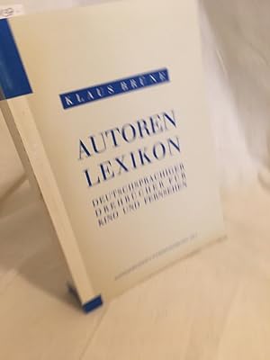 Autoren-Lexikon deutschsprachiger Drehbücher für Kino und Fernsehen 1945 - 1993.