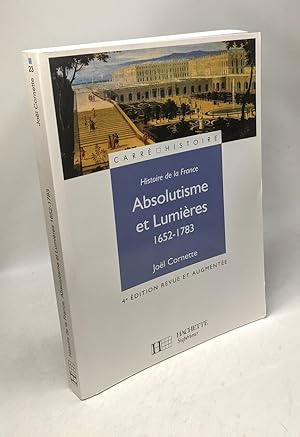 Bild des Verkufers fr Absolutisme et Lumires 1652-1783 zum Verkauf von crealivres