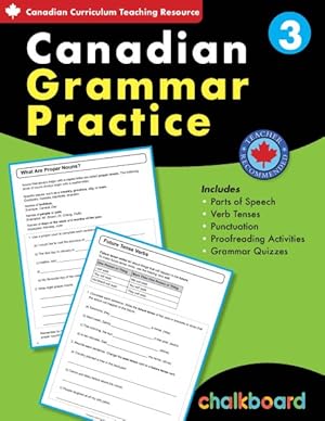 Image du vendeur pour Canadian Grammar Practice Grade 3 mis en vente par GreatBookPrices