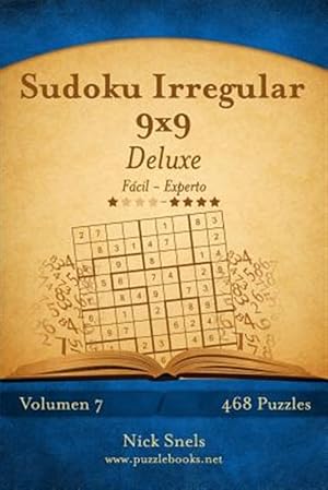 Imagen del vendedor de Sudoku Irregular : De Fcil a Experto: 468 Puzzles -Language: spanish a la venta por GreatBookPrices
