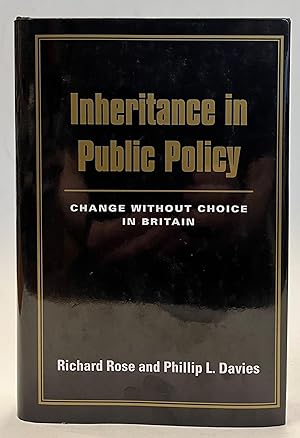 Bild des Verkufers fr Inheritance in Public Policy. Change without Choice in Britain zum Verkauf von Der Buchfreund