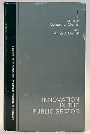 Image du vendeur pour Innovation in the Public Sector. mis en vente par Der Buchfreund