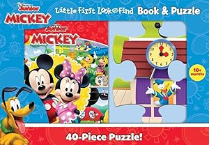 Imagen del vendedor de Disney Junior Mickey Mouse Clubhouse: Little First Look and Find Book & Puzzle a la venta por moluna