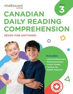 Bild des Verkufers fr Canadian Daily Reading Comprehension Grade 3 zum Verkauf von GreatBookPrices