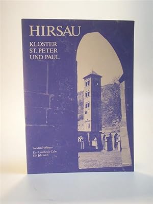 Seller image for Die ortsgeschichtliche Abteilung im Klostermuseum Hirsau. Konzeption und Inhalt. Hirsau Kloster St. Peter und Paul. Sonderdruck aus Der Landkreis Calw. Ein Jahrbuch. for sale by Adalbert Gregor Schmidt