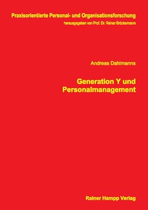 Seller image for Generation Y und Personalmanagement for sale by Berliner Bchertisch eG