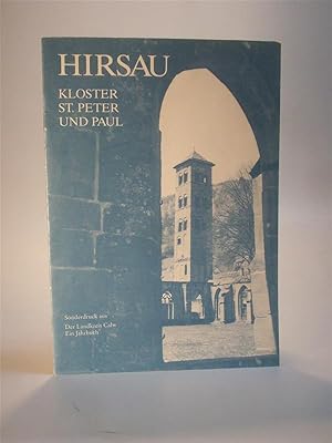 Bild des Verkufers fr St. Peter und Paul in Hirsau. Elemente einer Deutung. Hirsau Kloster St. Peter und Paul. Sonderdruck aus Der Landkreis Calw. Ein Jahrbuch. zum Verkauf von Adalbert Gregor Schmidt