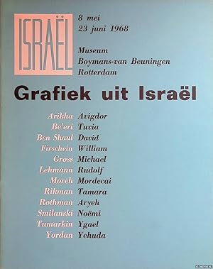 Bild des Verkufers fr Grafiek uit Isral: Arikha, Be'eri, Ben Shaul, Firschein, Gross, Lehmann, Moreh, Rikman, Rothman, Smilanski, Tumarkin, Yordan zum Verkauf von Klondyke