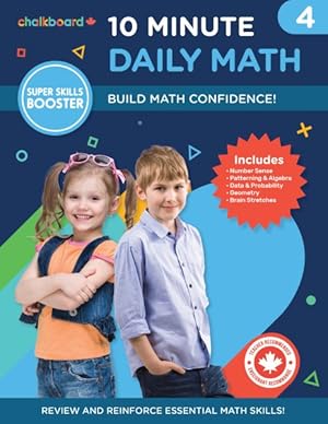 Seller image for Canadian 10 Minute Daily Math Grade 4 for sale by GreatBookPrices