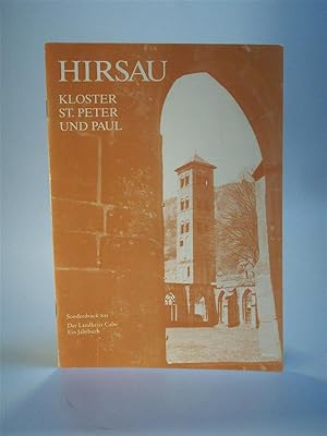 Bild des Verkufers fr Gottesaue und Hirsau. Anfnge und Ende einer gemeinsamen Geschichte im Zeichen der Klosterreform. Hirsau Kloster St. Peter und Paul. Sonderdruck aus Der Landkreis Calw. Ein Jahrbuch. zum Verkauf von Adalbert Gregor Schmidt