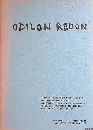 Bild des Verkufers fr Odilon Redon: tentoonstelling van zijn lithographisch werk zum Verkauf von Klondyke
