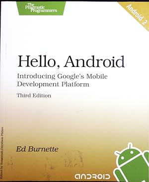 Bild des Verkufers fr Hello, Android. Introducing Google's mobile development platform ; [updated for Kindle Fire. zum Verkauf von Antiquariat Bookfarm