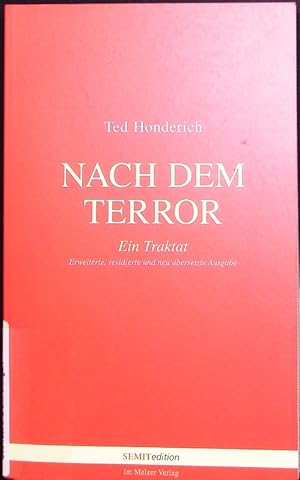Image du vendeur pour Nach dem Terror. Ein Traktat. mis en vente par Antiquariat Bookfarm