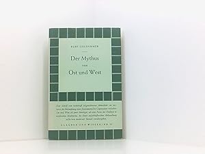 Bild des Verkufers fr Der Mythus von Ost und West zum Verkauf von Book Broker