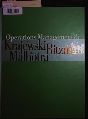 Bild des Verkufers fr Operations management. Processes and value chains. zum Verkauf von Antiquariat Bookfarm