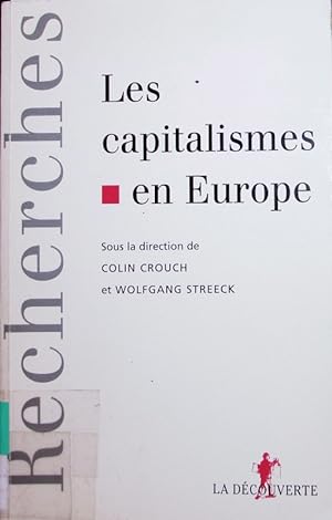 Seller image for Les capitalismes en Europe. for sale by Antiquariat Bookfarm