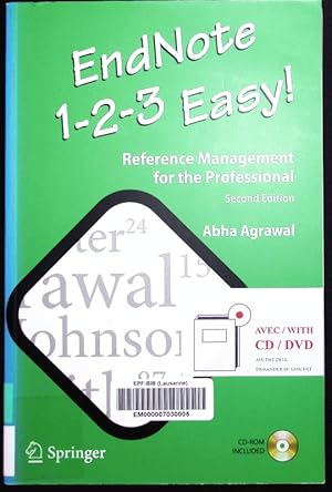 Imagen del vendedor de EndNote 1 - 2 - 3 Easy! Reference Management for the Professional. a la venta por Antiquariat Bookfarm