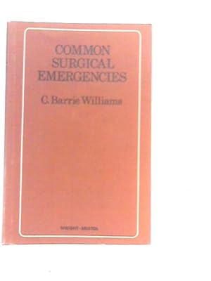 Imagen del vendedor de Common Surgical Emergencies a la venta por World of Rare Books