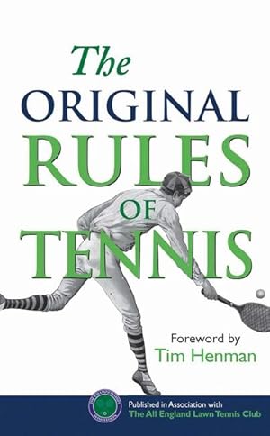 Seller image for The Original Rules of Tennis for sale by moluna