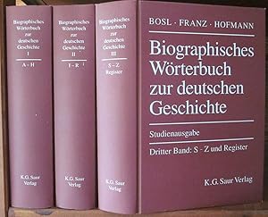 Immagine del venditore per Biographisches Wrterbuch zur deutschen Geschichte. venduto da Antiquariat Roland Ggler