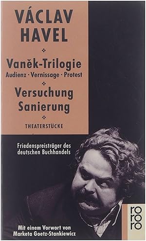 Bild des Verkufers fr Van?k-Trilogie: Audienz, Vernissage, Protest ; Versuchung Sanierung ; Theaterstcke zum Verkauf von Untje.com