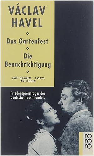 Seller image for Das Gartenfest; Die Benachrichtung; zwei Dramen, Essays Antikoden for sale by Untje.com