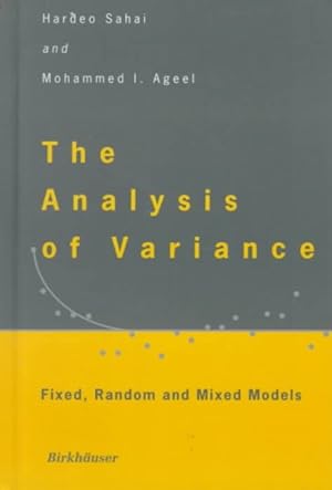 Immagine del venditore per Analysis of Variance : Fixed, Random and Mixed Models venduto da GreatBookPrices