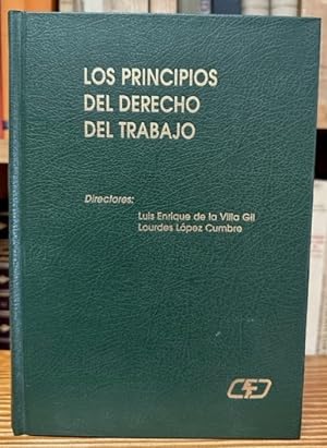 Seller image for LOS PRINCIPIOS DEL DERECHO DEL TRABAJO for sale by Fbula Libros (Librera Jimnez-Bravo)