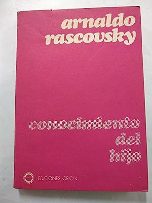 Seller image for Conocimiento del hijo for sale by Libros nicos