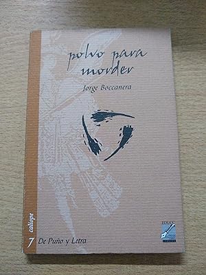 Seller image for Polvo para morder for sale by Libros nicos