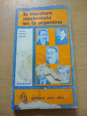 Bild des Verkufers fr La literatura modernista en la argentina zum Verkauf von Libros nicos