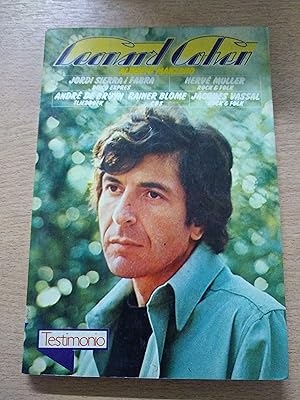 Bild des Verkufers fr Leonard COhen zum Verkauf von Libros nicos