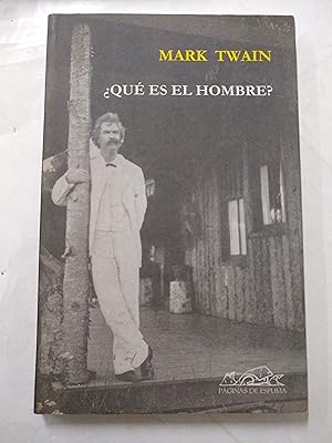 Seller image for Que es el hombre? for sale by Libros nicos