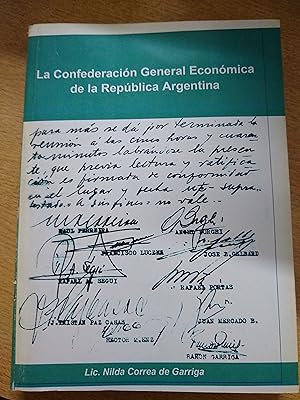 Image du vendeur pour La confederacion general economica de la Republica Argentina mis en vente par Libros nicos