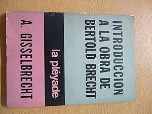 Imagen del vendedor de Introduccion a la obra de Bertold Brecht a la venta por Libros nicos