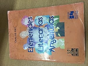 Seller image for Efemerides literarias argentinas for sale by Libros nicos