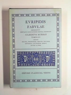 Image du vendeur pour Fabulae, Tomus III mis en vente par Cotswold Internet Books