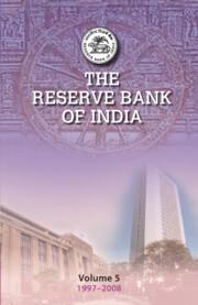 Bild des Verkufers fr The Reserve Bank of India: Volume 5: 1997-2008 zum Verkauf von moluna