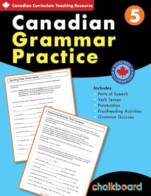 Imagen del vendedor de Canadian Grammar Practice Grade 5 a la venta por GreatBookPrices