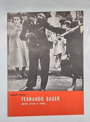Immagine del venditore per FERNANDO BAUER venduto da Libros Tobal