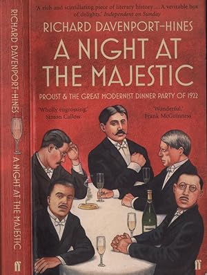 Bild des Verkufers fr A night at the Majestic Proust and the great modernist dinner party of 1922 zum Verkauf von Biblioteca di Babele