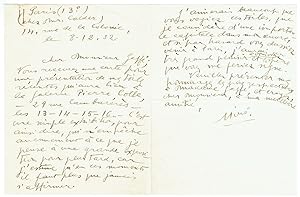 Seller image for Archive of 3 autograph letters signed  Miro". for sale by Kotte Autographs GmbH