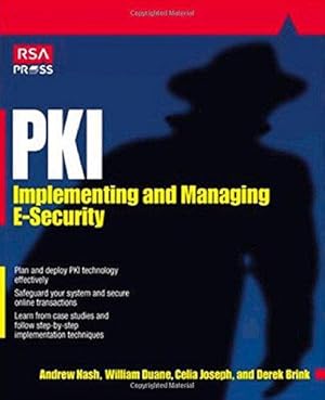 Imagen del vendedor de Pki: Implementing & Managing E-Security (Rsa Press) a la venta por WeBuyBooks