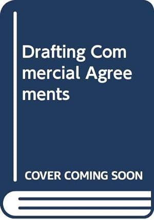 Bild des Verkufers fr Drafting Commercial Agreements zum Verkauf von WeBuyBooks