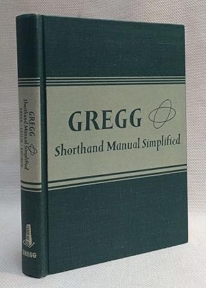 Image du vendeur pour Gregg Shorthand Manual Simplified mis en vente par Book House in Dinkytown, IOBA